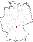 Karte Riedbach, Unterfranken